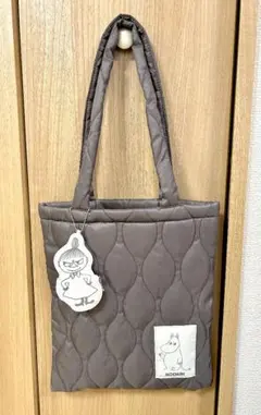 MOOMIN キルティングバッグ グレー