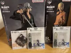 BLEACHフィギュア一番くじ3体セット／朽木ルキア、阿散井恋次、日番