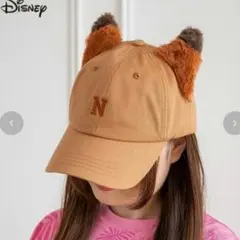 ズートピア ニック キャップ 帽子 しまむら panpon 耳付き ボア 新品