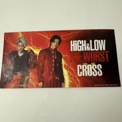 HIGH&LOW THE WORST CROSS ポスター　来場者特典　NCT