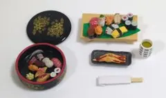 リーメント　お寿司セット　和食　ミニチュアのサムネイル