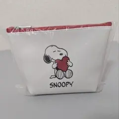 DHC スヌーピー ポーチとミラーセット　ハート