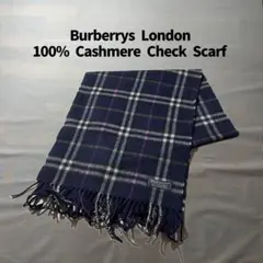 Burberrys バーバリー 100％カシミア ノヴァチェック マフラー