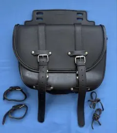 デグナー 本革サドルバッグ 右側用 14L レブル250 マフラー側対応 