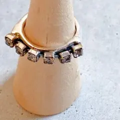 IOSSELLIANI イオッセリアーニ 2連リング チェーンリング レア　廃盤 IOSSELLIANI イオッセリアーニ 2連リング チェーンリング レア