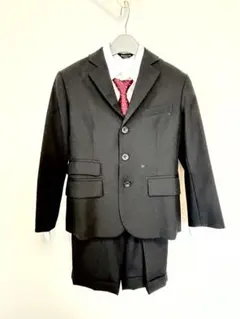COMME CA DU MODE キッズ フォーマルスーツ ブラック 120A
