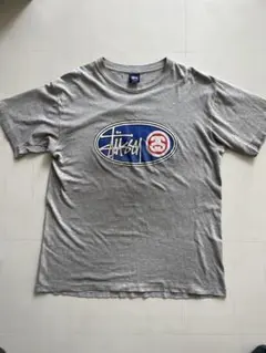 90s OLD STUSSY ロゴ Tシャツ グレー USA製