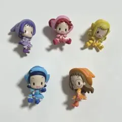 おジャ魔女どれみ　ハグコット　全5種