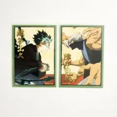 ヒロアカ　お正月（かるた）　ステッカー　緑谷出久　障子目蔵　2枚セット