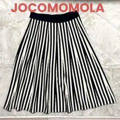 Jocomonola★ストライプ フレアスカート