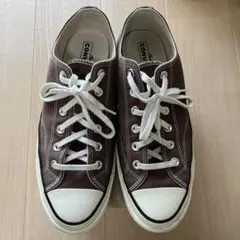 0*5様 【CT70】CONVERSE ブラウン ローカット