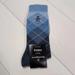 新品　Munsingwear　マンシングウェア　アーガイル柄　ソックス　靴下のサムネイル
