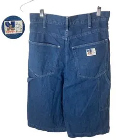 グッドデザイン古着EDWINデニムショートペインターパンツ