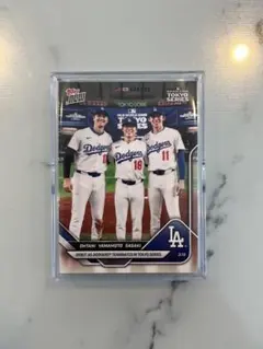 Topps Now 2025 東京シリーズ 大谷翔平/山本由伸/佐々木朗希