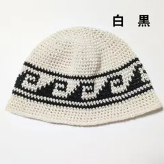 GANNI ガニー クロシェ Crochet バケットハット 二階堂ふみさん着用