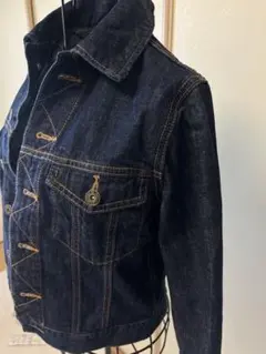 濃紺 コットン デニムジャケット Mサイズ