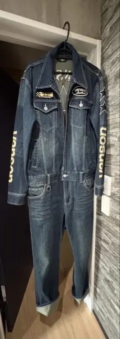 Vanson ダークブルー オーバーオール vanson（メンズオーバーオール）｜ボトムス、パンツ