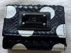embrace（エンブレイス） パイソンミニ財布　DOTのサムネイル