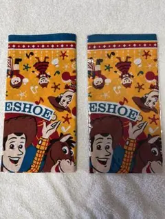 東京ディズニーランド ラウンドアップ バンダナ 2枚 非売品 ウッディ