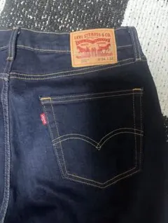LEVI 602 ストレートデニム 34/32 ダークブルー