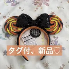 ディズニー カチューシャ ハロウィン ミニー りぼん キャンディ