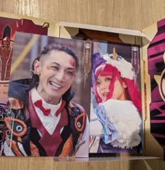 ゴジュウジャーポストカードコレクション２　ファイヤキャンドル＆ブーケ