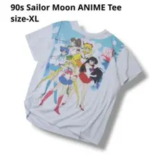 新品未使用 セーラームーン ミュージアム　90年代アニメロゴ 総柄シャツ 新品未使用 セーラームーン ミュージアム 90年代アニメロゴ 総柄シャツ
