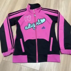 adidas キッズ ジャージ 140cm ピンク