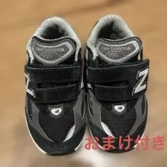 New Balance 990 黒/グレー 14cmのサムネイル