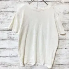 ローリーズファーム✨カットソー【L】クルーネック　アダストリア　ホワイト