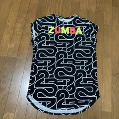 ZUMBA 総柄 Tシャツ ブラック正規品のサムネイル