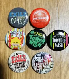 EXILE グッズ　缶バッジ　セット