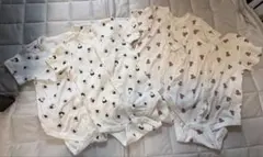 ベビー 肌着　下着　ロンパース 4枚セット60cmまとめ売り