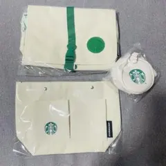 【未開封】スタバ福袋　トートバッグ&バッグインバッグ&トラベルポーチ　3点セット