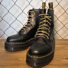 Dr.Martens JADON 厚底 8ホール UK3 ブラック