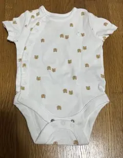 GAPクマの顔プリント ボディスーツ