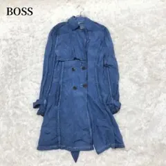 BOSS BOSS 春季外套 藍色 素色 成熟 簡約 春季 外套