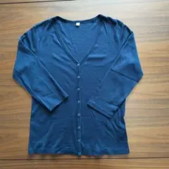 ユニクロ 2枚組 七分カーディガン