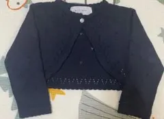【美品】WILL MERY カーディガン　80cm ネイビー