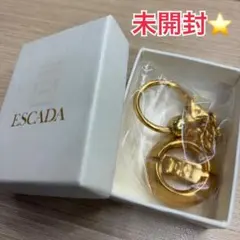 未開封⭐️ ESCADA エスカーダ　キーホルダー　ゴールドカラー