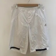 K946 adidas ハーフパンツ サッカー ホワイト メンズ L