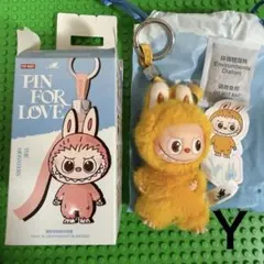 ミニラブブ Yイニシャル イニシャルPin For Love