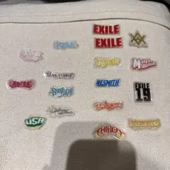EXILE アーティスト名入り ステッカーセット