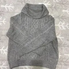 INGNI グレー タートルネック セーター