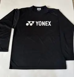 YONEX 長袖 Tシャツ（黒Mサイズ）