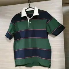 ユニクロ　ほぼ新品　S　男女兼用　ラガーポロシャツ　超々美品