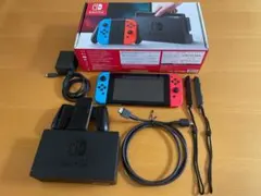 【SDカード+携帯ケース付】Nintendo Switch ネオン本体セット
