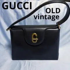 Gucci グッチネイビー☆ ショルダーバック お受験 - メルカリ