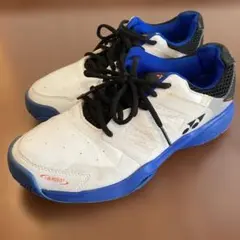 YONEX テニスシューズ ホワイト/ブルー
