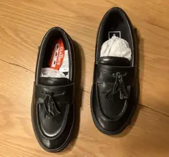 VANS レザーローファー V196CF BLS ブラック 24.0のサムネイル